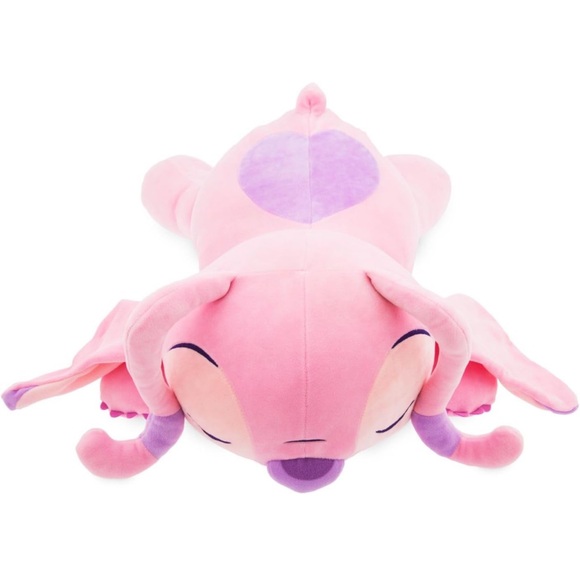 Disney Parks Angel Cuddleez Large Soft Pillow Plush NWT 25'
